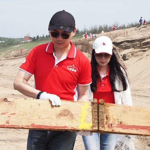 生麗國際淨灘愛地球 130人齊心響應