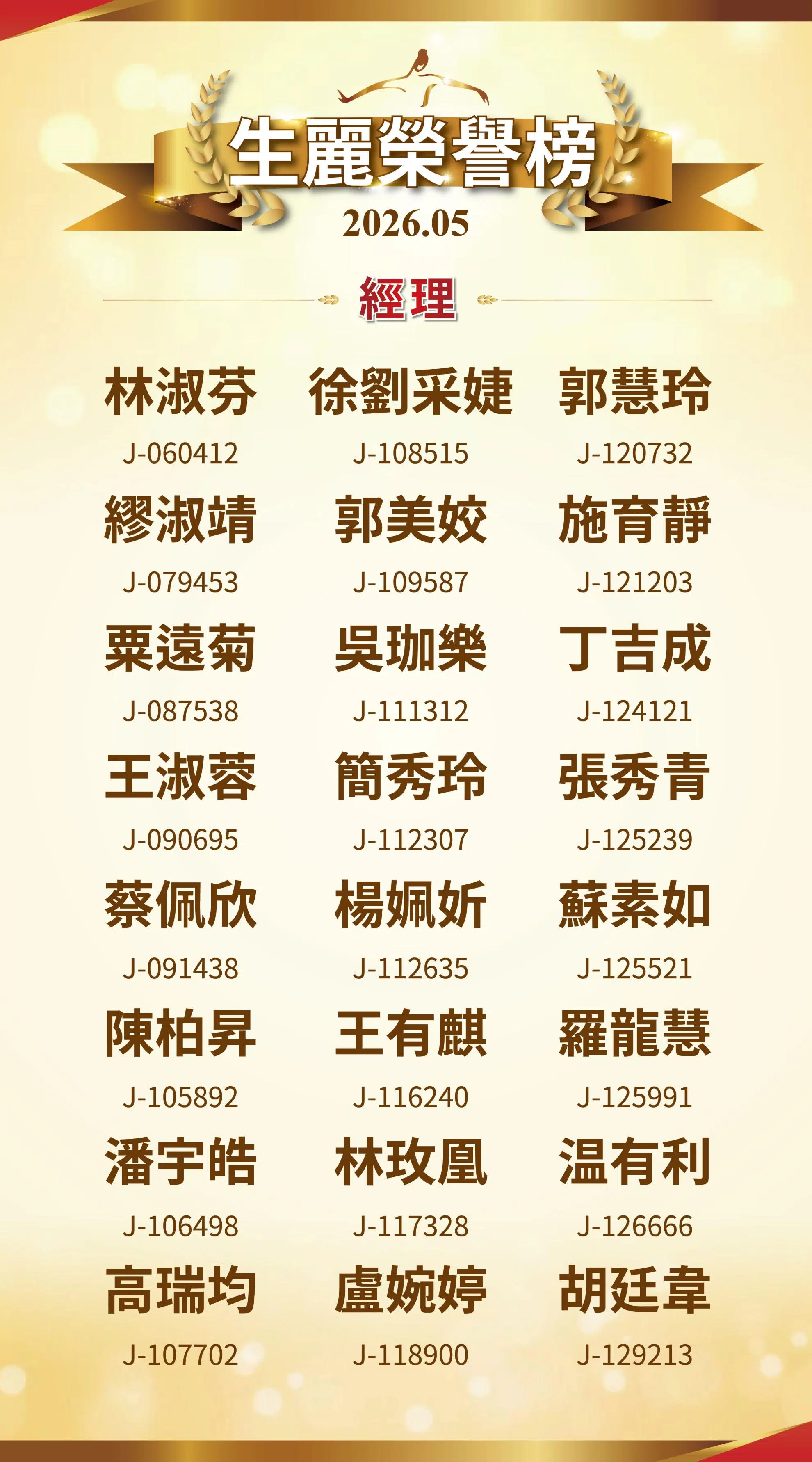 榮譽榜